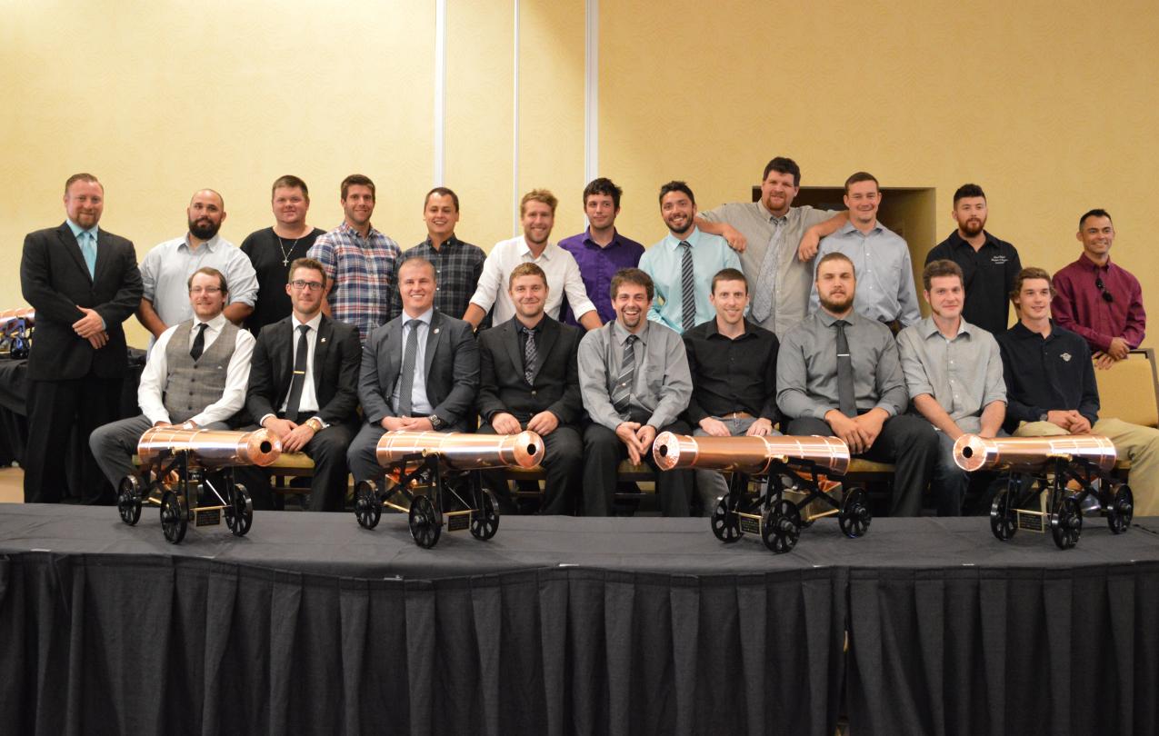 Apprentices from across Canada who competed in the Annual Canadian Council Convention for both the sheet metal and roofing competitions