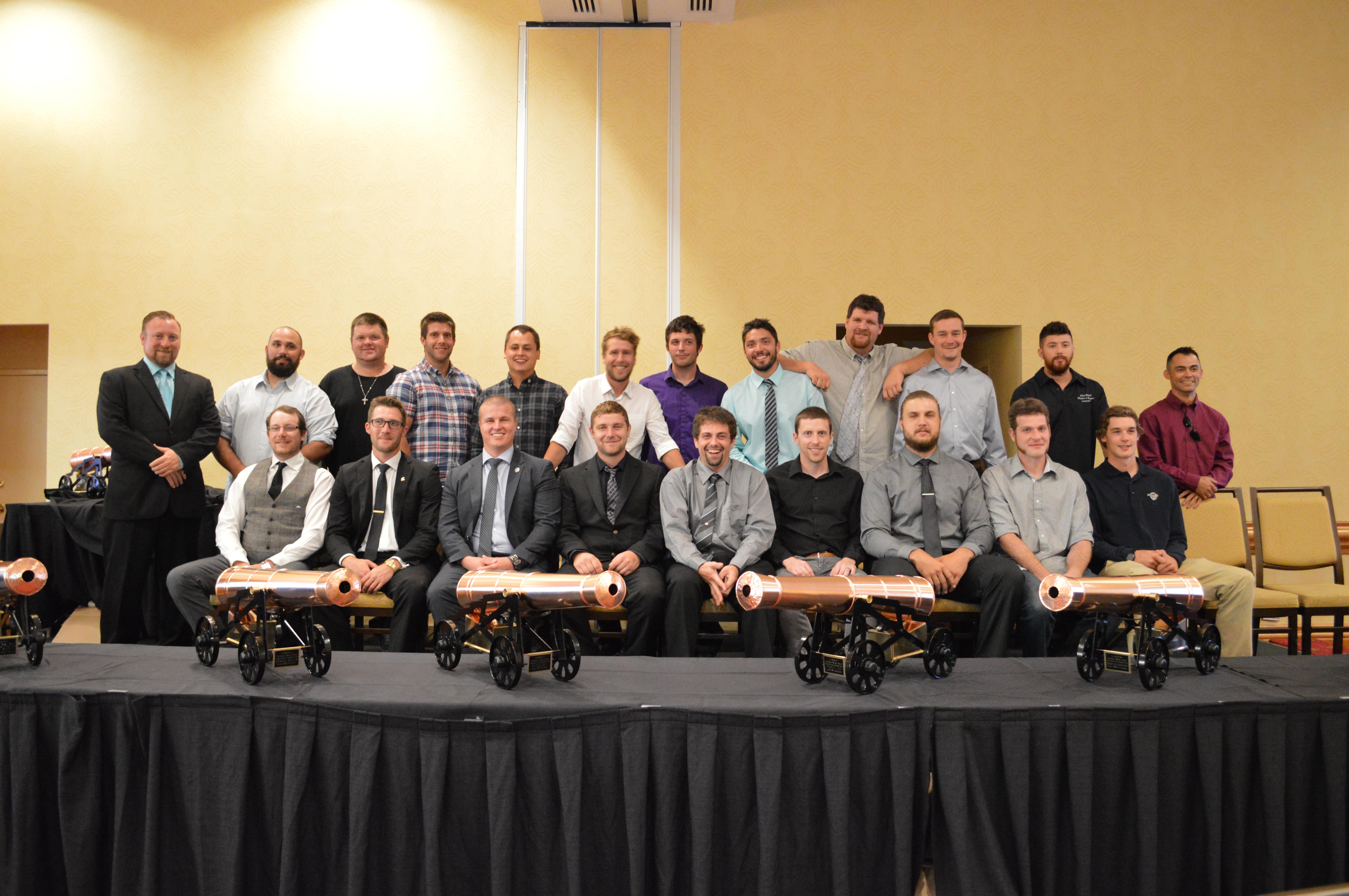 Apprentices from across Canada who competed in the Annual Canadian Council Convention for both the sheet metal and roofing competitions